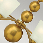 Люстра с матовыми конусными плафонами и декоративными элементами в форме шаров Hinkley варинант исполнения - 8 | Loft Concept в Тюмени