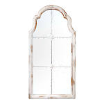 Зеркало-окно настенное в винтажном стиле Venetian Smooth варинант исполнения - 1 | Loft Concept в Тюмени