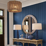 Настольная лампа с корпусом из цветков колокольчика Cascade of Blue Flowers варинант исполнения - 3 | Loft Concept в Тюмени