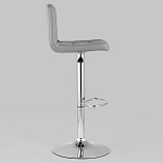 Барный стул с сиденьем серого цвета Honory варинант исполнения - 2 | Loft Concept в Тюмени