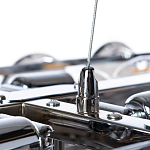 Люстра с круглыми стеклянными подвесками Cardiel Smok Glass Chandelier варинант исполнения - 5 | Loft Concept в Тюмени