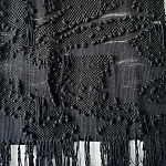 Гобелен из шерсти мериноса с узелками Ночь  варинант исполнения - 1 | Loft Concept в Тюмени