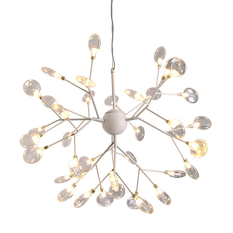Люстра Jenell Lamp Белый Прозрачный Люстра Jenell Lamp Белый Прозрачный в Тюмени | Loft Concept
