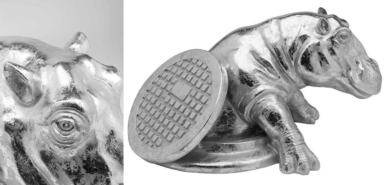 Статуэтка Chrome Hippo - Loft-Concept в Тюмени