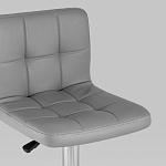 Барный стул с сиденьем серого цвета Honory варинант исполнения - 7 | Loft Concept в Тюмени