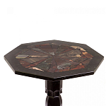 Кофейный стол из натуральных камней Змеевик и Яшма Natural Stone Tables варинант исполнения - 12 | Loft Concept в Тюмени