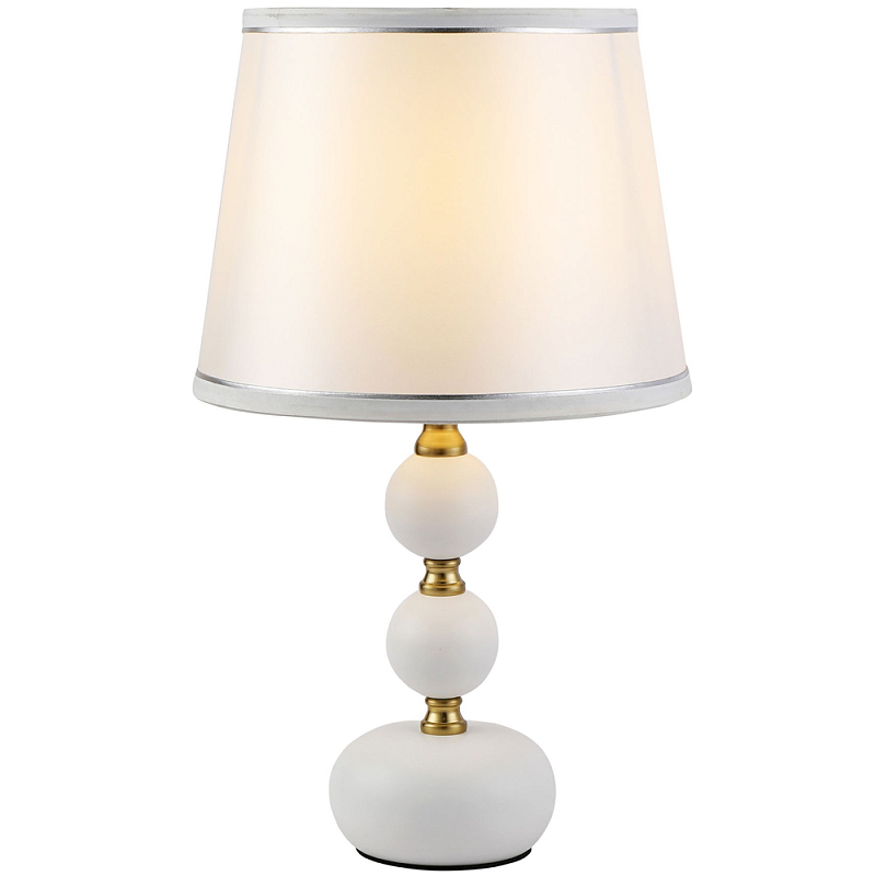 Настольная лампа с абажуром Altera Lampshade White Gold Table Lamp Белый Золотой Настольная лампа с абажуром Altera Lampshade White Gold Table Lamp Белый Золотой в Тюмени | Loft Concept