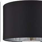 Настольная лампа с белым фактурным корпусом и черным абажуром Twisted варинант исполнения - 3 | Loft Concept в Тюмени