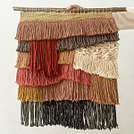 Текстильное Панно с бахромой варинант исполнения - 2 | Loft Concept в Тюмени