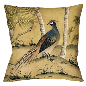 Декоративная подушка Beige and Green Chinoiserie 6