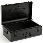 Металлический сундук Metal Chest Black варинант исполнения - 2 | Loft Concept в Тюмени