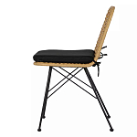 Стул с ротанговым плетением Wicker Stool без подлокотников варинант исполнения - 2 | Loft Concept в Тюмени