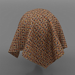 Мебельная ткань Шенилл терракотовый цвет 142 см T4-58 варинант исполнения - 10 | Loft Concept в Тюмени