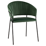 Стул в велюре зеленого цвета Horizon варинант исполнения - 1 | Loft Concept в Тюмени