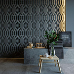 Гипсовая 3D Панель M-04 варинант исполнения - 1 | Loft Concept в Тюмени