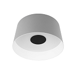 Потолочный светильник с цилиндрическим серым металлическим абажуром 25 Urban Dome варинант исполнения - 1 | Loft Concept в Тюмени