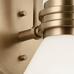 Бра с белым матовым плафоном в форме конуса Kichler варинант исполнения - 6 | Loft Concept в Тюмени