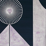 Обои ручная роспись в стиле Арт-деко Assemblage Aluminium Leaf with désargenter pearlescent antiquing варинант исполнения - 1 | Loft Concept в Тюмени