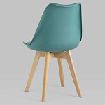 Стул с основой из пластика и мягким сиденьем Arvika Azure варинант исполнения - 5 | Loft Concept в Тюмени