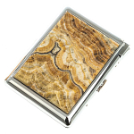 Портсигар с газовой зажигалкой из натурального камня Оникс Stone Cigarettes Cases варинант исполнения - 6 | Loft Concept в Тюмени