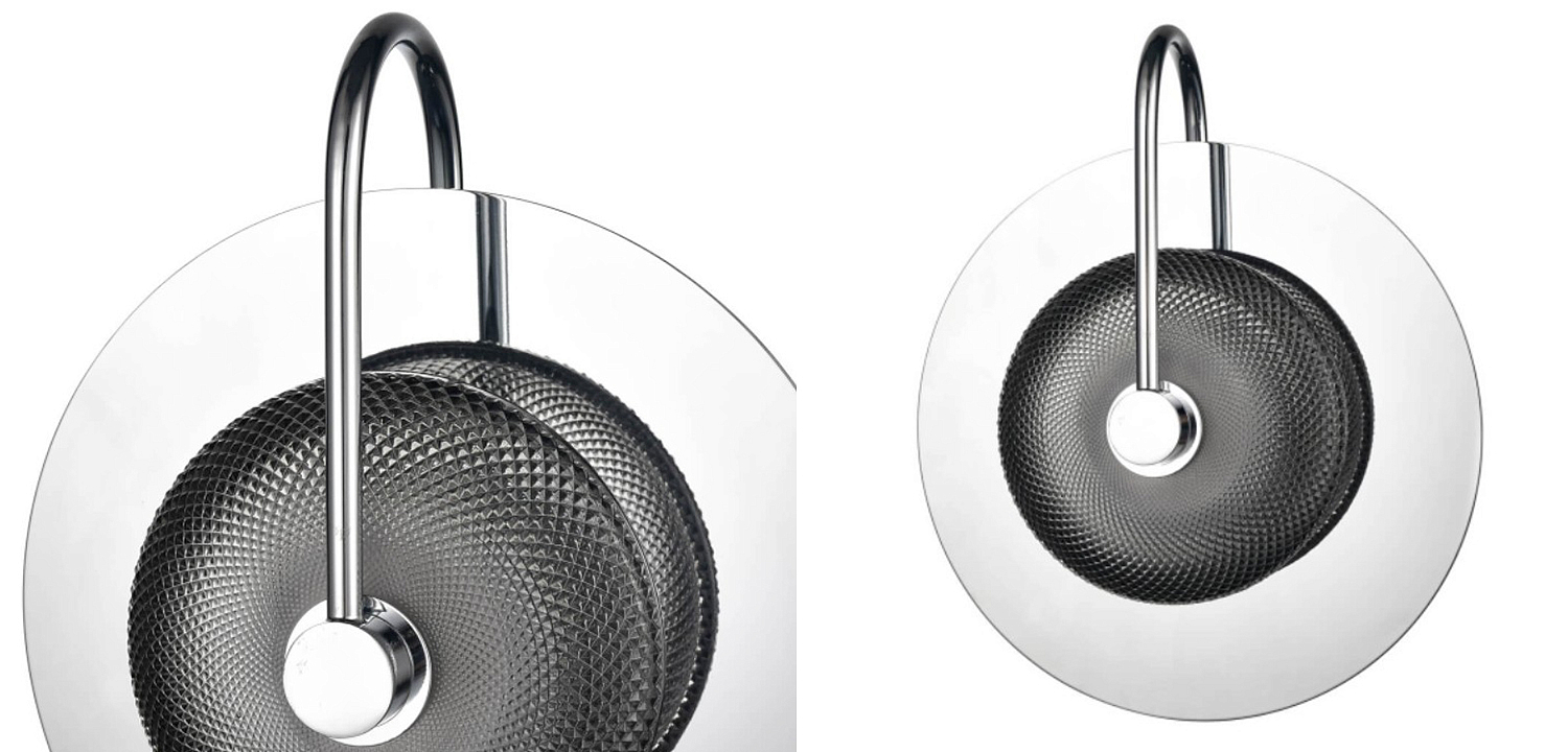 Бра Chrome Disk One Бра Chrome Disk One - Loft-Concept в Тюмени