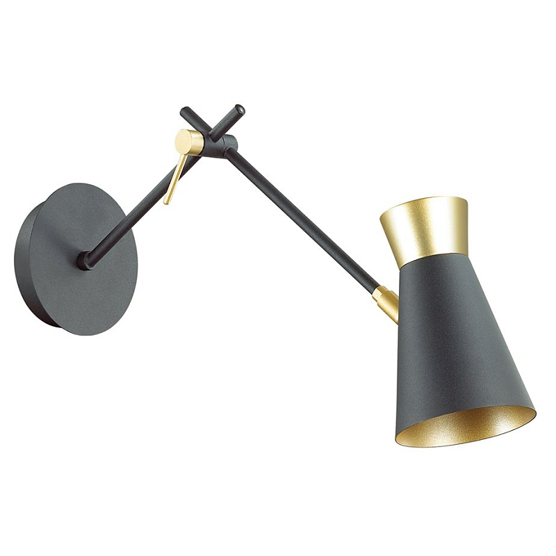 Бра Gold Secret Sconces Золотой Черный Бра Gold Secret Sconces Золотой Черный в Тюмени | Loft Concept