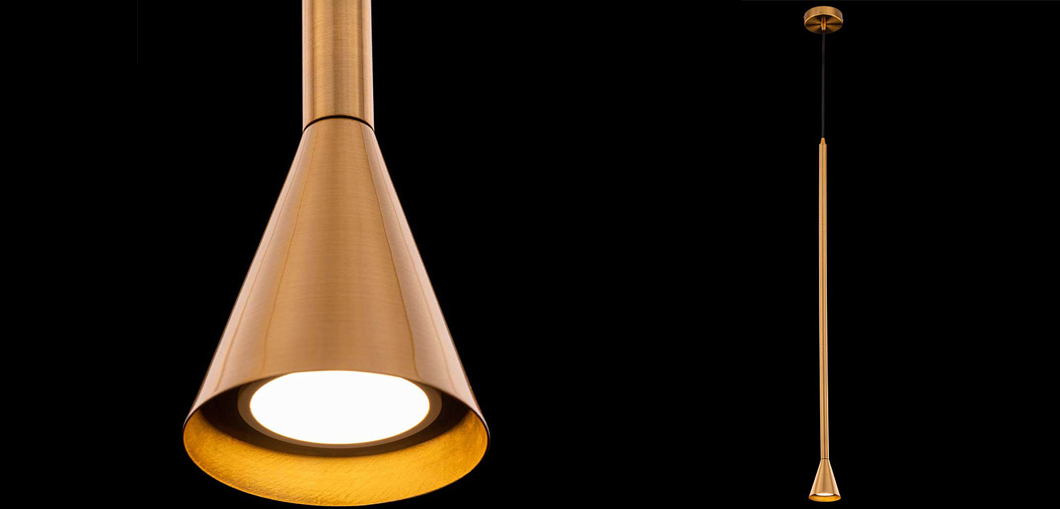 Подвесной светильник Austere gold Подвесной светильник Austere gold - Loft-Concept в Тюмени