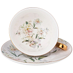 Чайный набор из фарфора на 6 персон Grey Tea Porcelain Set варинант исполнения - 1 | Loft Concept в Тюмени