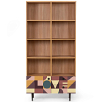 Широкий стеллаж с принтом Elise Rack варинант исполнения - 6 | Loft Concept в Тюмени