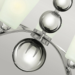 Люстра с матовыми конусными плафонами и декоративными элементами в форме шаров Hinkley варинант исполнения - 16 | Loft Concept в Тюмени