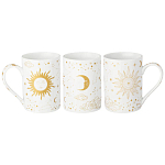 Кружка из фарфора с рисунком звезд и созвездий 300 мл Porcelain Astronomy Collection варинант исполнения - 1 | Loft Concept в Тюмени