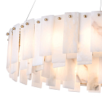 Люстра круглая декорированная натуральным камнем Stone Interior Accent варинант исполнения - 3 | Loft Concept в Тюмени