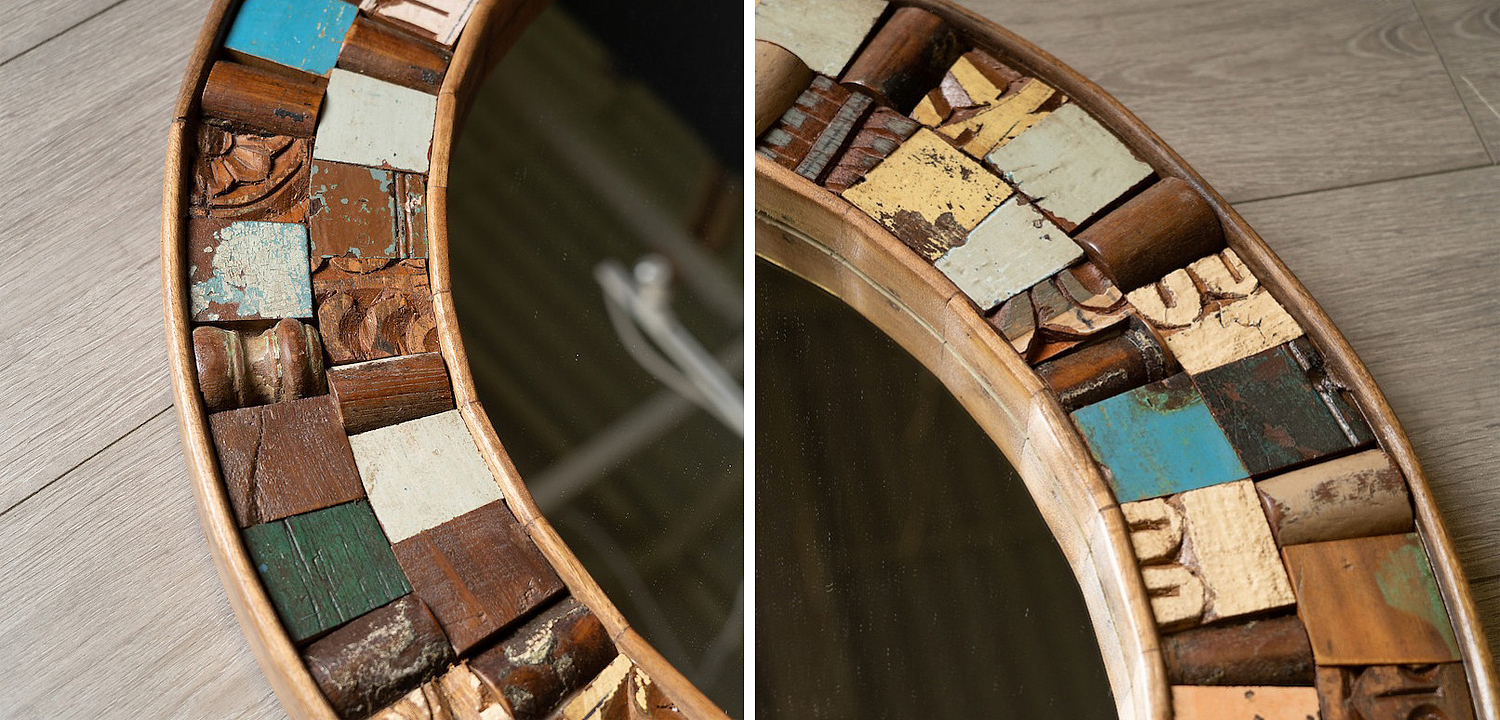 Зеркало Antique Wood Mirror Зеркало Antique Wood Mirror - Loft-Concept в Тюмени