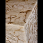 Торшер прямоугольный из натурального камня Calcite Geometry варинант исполнения - 10 | Loft Concept в Тюмени