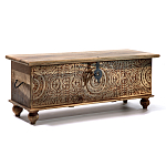 Сундук из массива манго Натуральный цвет варинант исполнения - 2 | Loft Concept в Тюмени