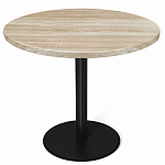 Стол обеденный с круглой столешницей светлый дуб Harris Collection варинант исполнения - 1 | Loft Concept в Тюмени