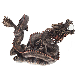 Декоративная статуэтка Дракон Фуцанлун Fuzanglong Dragon Brown Statuette варинант исполнения - 1 | Loft Concept в Тюмени