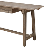 Консоль деревянная с ящиками Wood Jordan Console Table варинант исполнения - 3 | Loft Concept в Тюмени