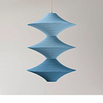 Подвесной вязаный голубой светильник «Звезда Востока 03» варинант исполнения - 1 | Loft Concept в Тюмени
