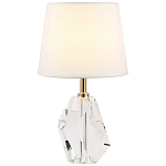 Настольная лампа с основанием из хрусталя Manlio Crystal Lampshade Table Lamp варинант исполнения - 1 | Loft Concept в Тюмени