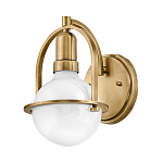 Бра с шарообразной белой лампой и декоративной рамкой Hinkley варинант исполнения - 1 | Loft Concept в Тюмени