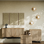 Бра в виде диска с плафоном из матового белого стекла Marble Glow варинант исполнения - 5 | Loft Concept в Тюмени