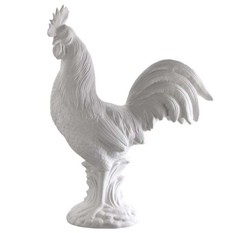 Статуэтка Rooster Bisc. Белый Статуэтка Rooster Bisc. Белый в Тюмени | Loft Concept