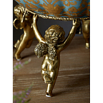 Чаша с орнаментом на бронзовых ножках в виде ангелов Eden Garden варинант исполнения - 7 | Loft Concept в Тюмени