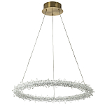Кольцевая люстра украшенная кристаллами из хрусталя Gilbertine Crystals Ring Chandelier варинант исполнения - 2 | Loft Concept в Тюмени