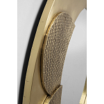 Зеркало золотое со вставками в виде геометрических фигур варинант исполнения - 4 | Loft Concept в Тюмени