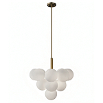 Люстра круглая со стеклянными сферами Maleficent варинант исполнения - 4 | Loft Concept в Тюмени