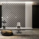 Гипсовая 3D Панель M-06 варинант исполнения - 1 | Loft Concept в Тюмени