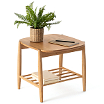 Приставной стол из массива дуба Reyer Side Table варинант исполнения - 2 | Loft Concept в Тюмени