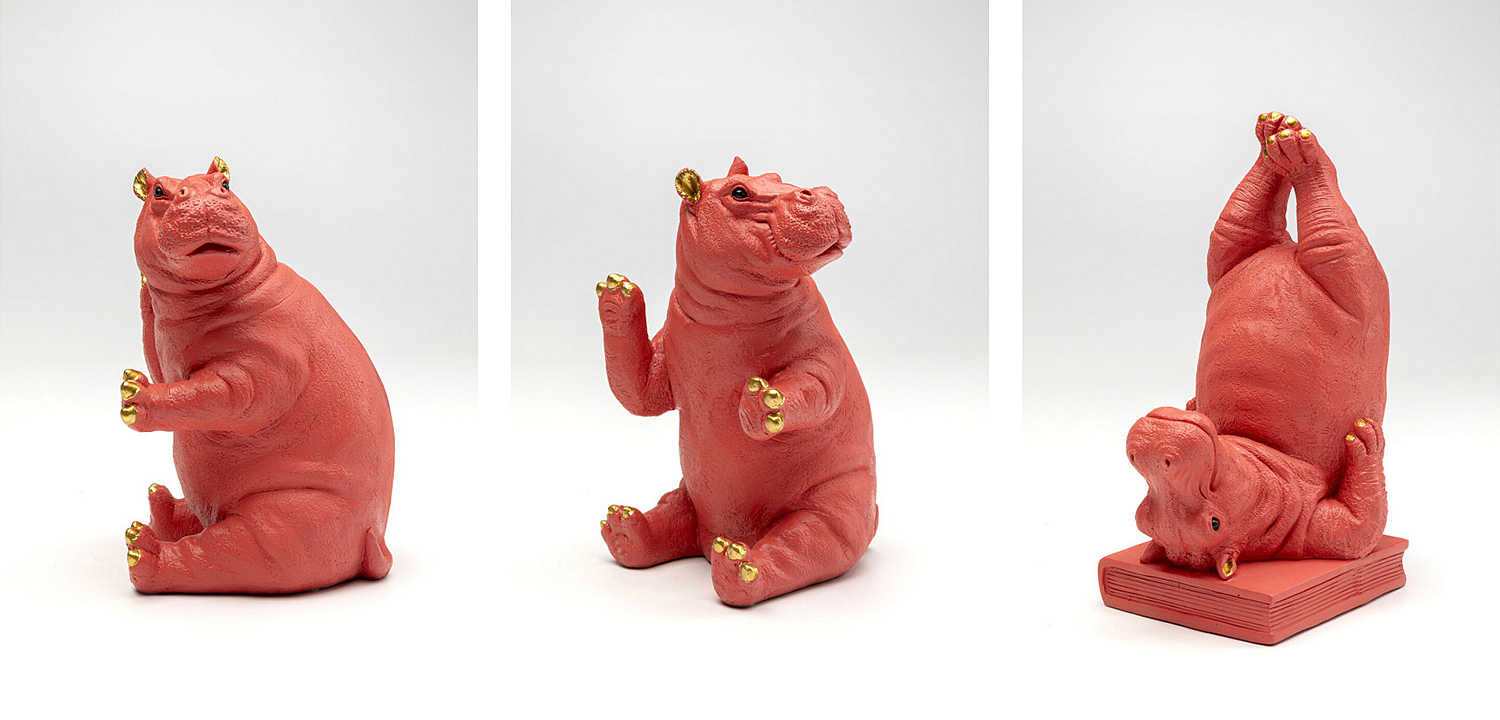 Держатель для книг Red Hippos Держатель для книг Red Hippos - Loft-Concept в Тюмени